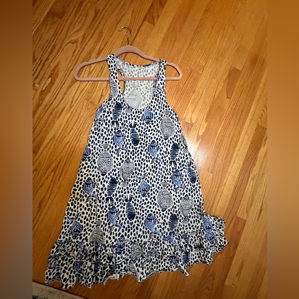 Illy Pulitzer finger jar print dress
